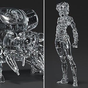 PLAMAX minimum factory MF-96 草薙素子 with フチコマ 光学迷彩Ver.